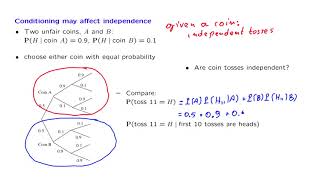 L03.6 Independence Versus Conditional Independence