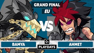 Bamya vs Ahmet - GRAND FINAL - Logitech G PLAYDAYS x Brawlhalla