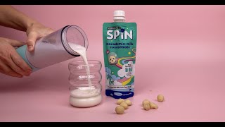 DIY Macadamia Milk with NEW SPiN Squeezies!