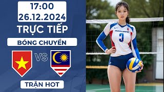 🔴 Bóng Chuyền | Việt Nam Vs Malaysia | Bích Tuyền Cùng Đồng Đội Khiến Đội Bạn Thua Trong Bẽ Bàng