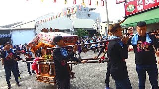 107.10.6鹽埕聖佛堂往下林建安宮進香謁祖8【鹽埕聖佛堂中壇元帥先鋒轎】