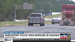 Deadly crashes in Shreveport up nearly 30% as compared to last year