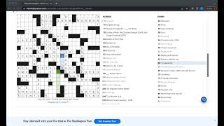 WaPo Crosswords - May 15, 2022 - Double Con Job