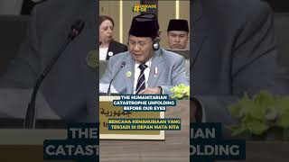 BICARA DI KTT GAZA, PRABOWO TEGASKAN DUKUNGAN KEMERDEKAAN PALESTINA