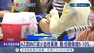 混打好吸引人？AZ混BNT減少血栓風險發燒增5-10%　陳時中:11月打得到　│記者 林俊華 許慧美│【台灣要聞】20211022│三立iNEWS