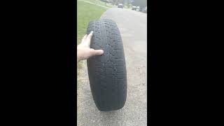 Wheel wobble issue - tire separation symptoms