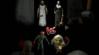 #Shorts Granny vs Evil Nun vs Metel Horror vs Witch Cry vs Mr Meat vs Ice Scream Uncle #shortsviral