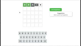 Solve Wordle Game Using AI