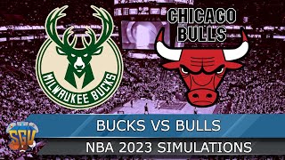 Milwaukee Bucks vs Chicago Bulls -  NBA Today 4/5/2023 Full Game Highlights (NBA 2K23 Sim)