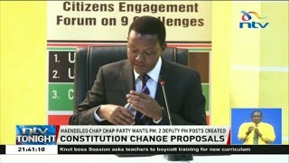 Alfred Mutua's Maendeleo Chap Chap wants prime minister post created