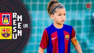 RESUMEN: UE Castelldefels vs FC Barcelona Benjamín U9 2022