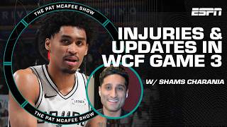 Dylan Harper is a GAME-TIME DECISION in Game 3 of the WCF 🚨 Shams details | The Pat McAfee Show