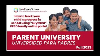 Parent University How to track your child's progress in school using Skyward