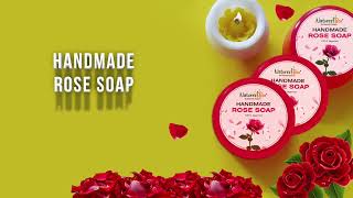 Handmade rose soap for a silky soft skin with rosy glow | Skincare | NaturesBox