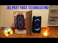 qm333 100 SUB SPECIAL! JBL PARTYBOX 100 UNBOXING & BASS TEST!