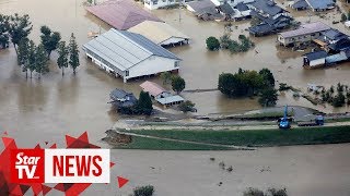 Thousands of troops deployed after Japan's deadly typhoon