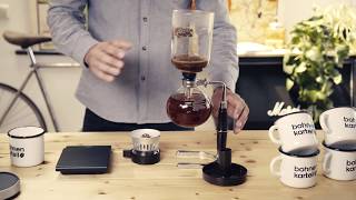 Kaffeezubereitung mit dem Hario Syphon