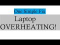 Windows 11 Laptop Overheating Problem   (One Simple Fix)