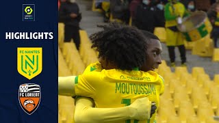FC NANTES - FC LORIENT (4 - 2) - Highlights - (FCN - FCL) / 2021-2022