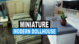 Miniature Modern Dollhouse Designs.