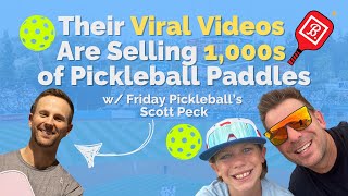 How Friday Pickleball Built a Viral Sports Brand with Skits, Challenges, and Paddles #pickleball