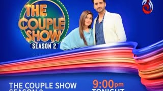 Hina altaf agha Ali khan The New couple show season 2 Aj TV To 9pm