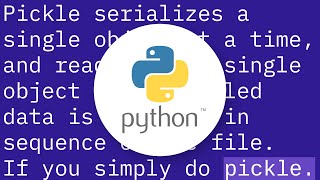 How to read pickle file?