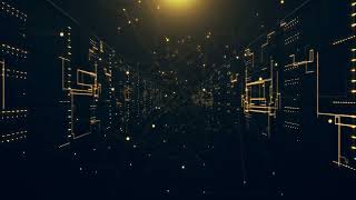 Network Data Technology Background 4K VJ Loop Video | No Copyright Motion Loop Background Video