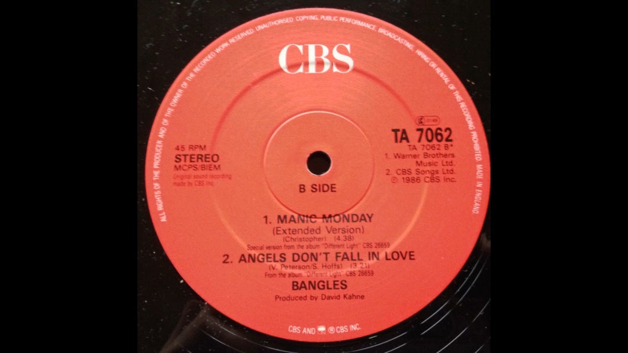 Manic Monday Extended Version Bangles Youtube