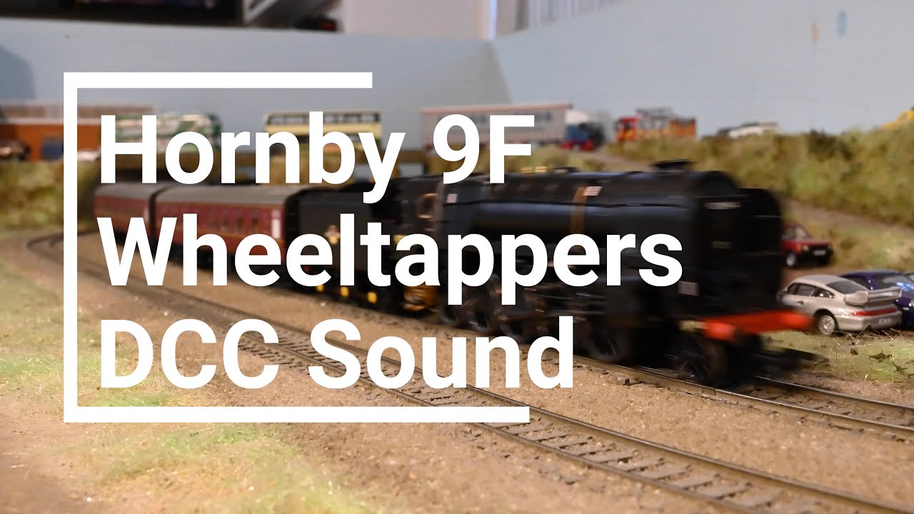 New Hornby 9f With Wheeltappers Dcc Sound Youtube