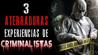 3 ATERRADORAS Experiencias de CRIMINALISTAS | Herr Terror en la Oscuridad
