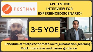 API Testing Interview Questions and Answers| 3+ YOE | API Interview| RD Automation Learning