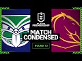 NRL 2023 | New Zealand Warriors v Brisbane Broncos | Condensed Match, Round 13