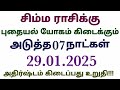 simha rasi weekly horoscope tamil vara rasi palan 2025 tamil simmam இந்த வார சிம்ம ராசி பலன்கள்