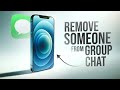 How to Remove Someone from Group Chat on iPhone (tutorial)