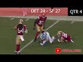 greg papa 49ers vs lions highlights knbr audio 1 28 24 @ levi s stadium