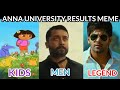 Anna University Results Meme|Kids vs Men vs Legend After seeing the Exam Results Meme|Blabber tamil