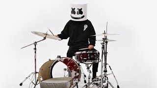 How To Play Marshmello - 'Alone' on the Drums