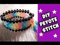 How to Make a Even/Odd Peyote Stitch Cuff - [Kandi Tutorial] | @GingerCandE