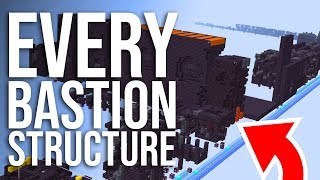 Every Structure and Treasure Room in the Bastion Remnants (Minecraft 1.16)