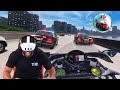 RUNNING FROM COPS ON A MOTORCYCLE IN VR!!! | Assetto Corsa