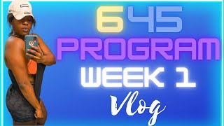 New 90 Day Work Out Program | 645 Work Out Program Review | Week 1 | #100lbWeightLossJourneyVLOG