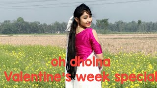 Oh dholna//Dil to pagal hai//Valentine's week special //Dance cover video performed by Madhusree