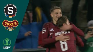 MOL Cup Highlights: AC Sparta Praha vs. FK Dukla Praha 3:0 (Osmifinále)