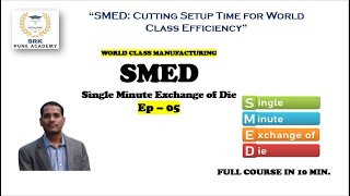 SMED in World Class Manufacturing | Reduce Setup Time & Boost Productivity Explained