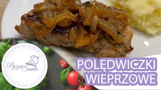 Polędwiczki wieprzowe z cebulą - przepis