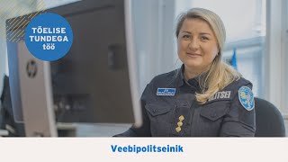 Tõelise tundega töö - veebipolitseinik