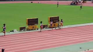 女子800ｍ予選　7組-全中陸上2019-