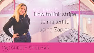 How to link stripe to mailerlite using Zapier