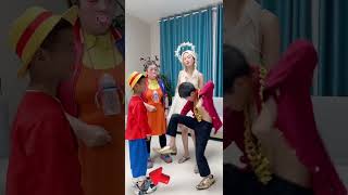 小丑一家人太会玩了…#家庭#搞笑 #cosplay #小丑 #funny